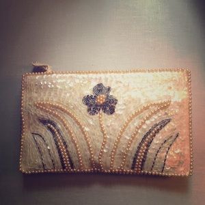 Vintage sequin and Bead purse